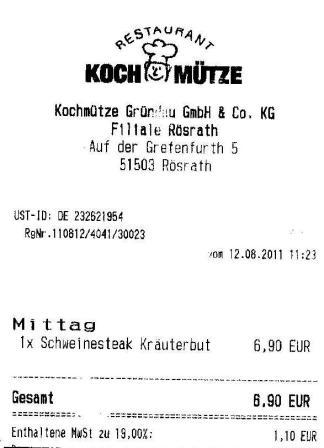 tutwas Hffner Kochmtze Restaurant